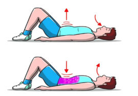 حرکت وکیوم شکم; آموزش حرکات بدنسازی; آموزش تصویری حرکت وکیوم شکم; حرکت وکیوم شکم